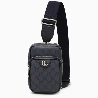 Gucci Blue Ophidia Gg Mini Bag