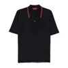 Gucci Mens Ink Green Red Brand-trim Regular-fit Wool Sweatshirt In Black