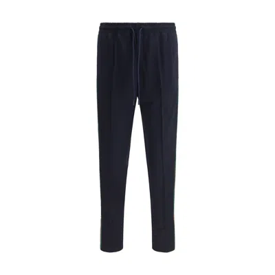 Gucci Blue Polyester Joggers (workout Pants) In Black
