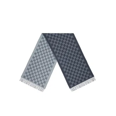 Gucci Blue Sc New Canvy Scarf