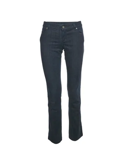 Pre-owned Gucci Blue Skinny Jeans