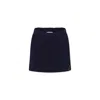 Gucci Web-detail Skirt In Blue