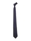 Gucci Blue Tie With All-over Gg Motif In Silk Man In Blue