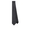 Gucci Gg Silk Jacquard Tie In Black