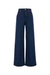 Gucci Trousers Wide-leg Denim Back Pockets In Blue