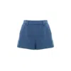 Gucci Blue Wool Short In Blue