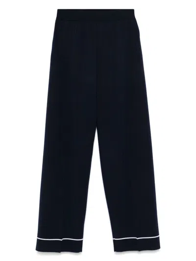 Gucci Blue Wool Trousers
