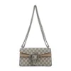 Gucci Beige Dionysus Medium Shoulder Bag In Multi