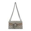 Gucci Medium Dionysus Gg Supreme Shoulder Bag In Sand