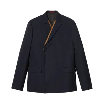 Pre-owned Gucci Bodycon Jacket 'ink' | Black | Men's Size 56