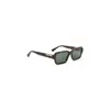 Gucci Bold Angular Frame Brown Acetate Sunglasses By  In Brown