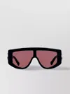 Gucci Bold Rectangular Sunglasses With Double G Detail