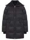 Gucci Quilted Bomber Jacket With Ribbed Collar And Cuffs In Black