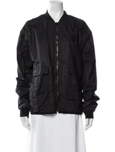Pre-owned Gucci Bomber Jacket In Black