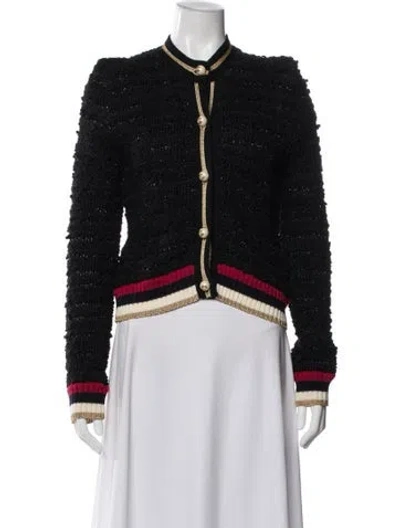 Pre-owned Gucci Bomber Jacket In Black