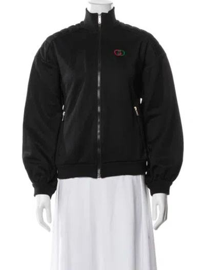 Pre-owned Gucci Bomber Jacket In Black