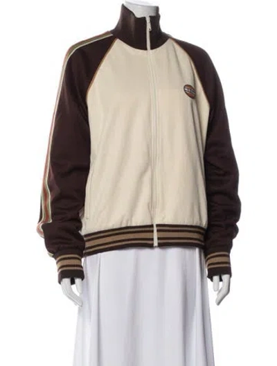 Pre-owned Gucci Bomber Jacket In Neutral