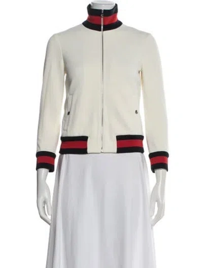 Pre-owned Gucci Bomber Jacket In Neutral