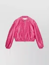 GUCCI BOMBER JACKET QUILTED ELASTIC TRIM
