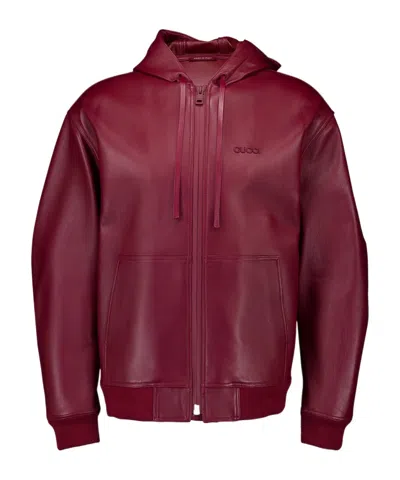 Gucci Bomber Jacket In Red