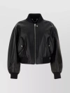 GUCCI BOMBER JACKET WITH RIBBED CUFFS AND HEM