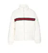 Gucci White Stretch Polyester Down Jacket In White