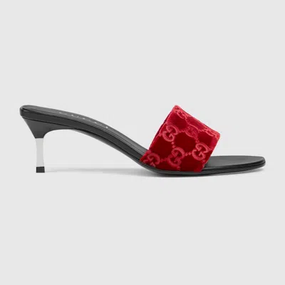 Gucci Bombshell Damenpantolette In Red