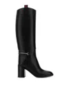 Gucci Boot Leather Rs Black In Black