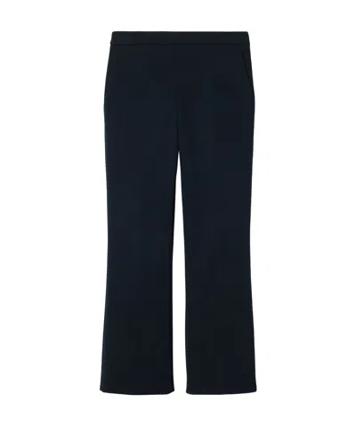 Gucci Bootcut Jersey Trousers In Blue