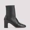 Gucci 75 Horsebit Leather Boots