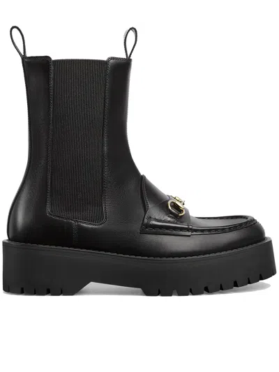 Gucci Boots In Black