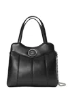 Gucci Small Petite Gg Tote Bag In Black