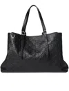 Gucci Women Gg Emblem Large Leather Tote