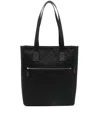 Gucci Borsa Tote Media In Canvas Gg In Black
