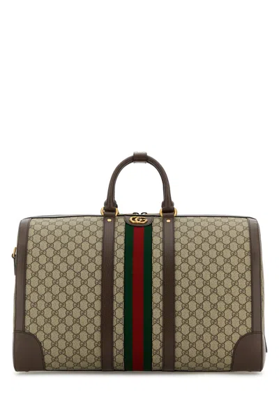 GUCCI BORSA DA VIAGGIO GUCCI SAVOY IN TESSUTO GG SUPREME UOMO