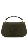 Gucci Blondie Medium Handbag In Green