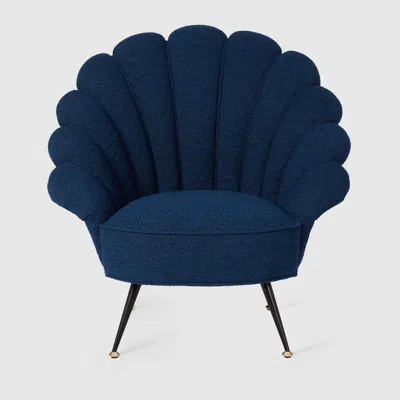 Gucci Bouclé Armchair In Blue