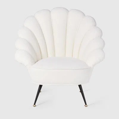 Gucci Bouclé Armchair In White