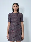 Gucci Women Boucle Dress In Blue