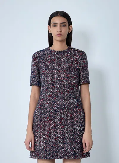 Gucci Women Boucle Dress In Blue