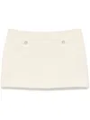 Gucci Bouclé Mini Skirt In Multi