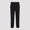 Gucci Boucle Pants In Wool Blend In Black