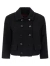 Gucci Bouclé Wool Blazer In Black