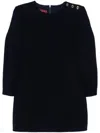 Gucci Bouclé Wool Short Dress In Black