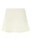 Gucci Bouclé Wool Skirt In White
