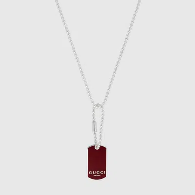 Gucci Boule Chain Pendant Necklace In Metallic