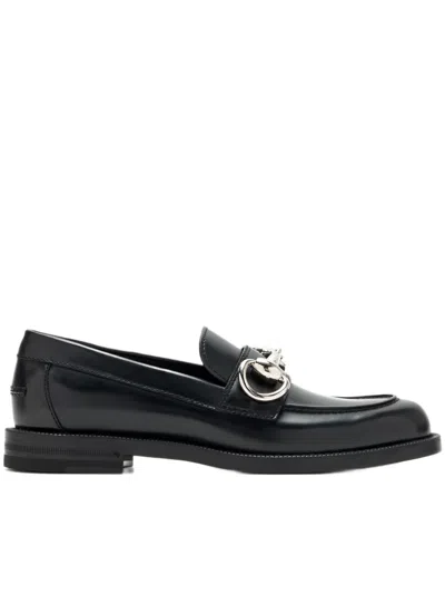 Gucci Boulevard Moccasin Slim Silhouette Metal Detail In Black