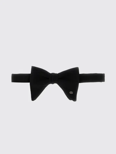 Gucci Bow Tie Men  In Burgundy