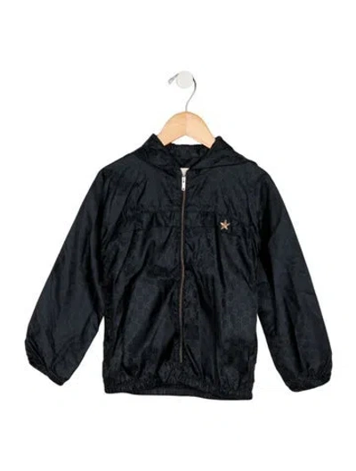Pre-owned Gucci Babies' Boy's Lightweight Jacket In Blue