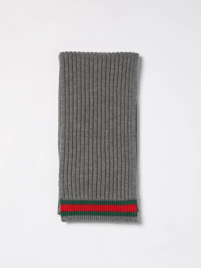 Gucci Boy's Scarf  Kids Color Grey In Grau